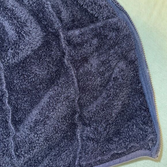Disney World Disney Parks Fuzzy Navy Blue Fleece Jacket Women’s Size S soft - Picture 6 of 10